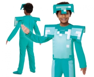 Strój Armor Fancy - Minecraft rozm. M (7-8 lat)