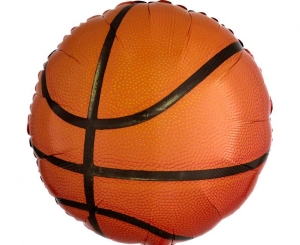 Balon foliowy Piłka do koszykówki okrągły 18 cali