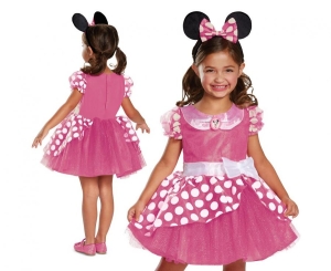 Strój Minnie Pink Deluxe - Minnie Mouse rozm. S (5-6 lat)