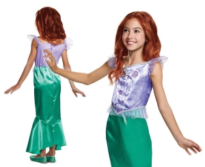 Strój Ariel Classic - The Little Mermaid Princess rozm. M (7-8 lat)