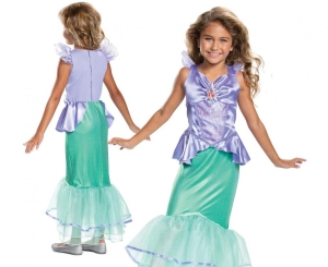 Strój Ariel Deluxe - The Little Mermaid Princess rozm. S (5-6 lat)