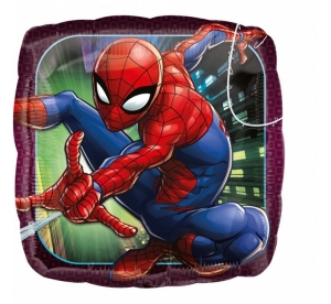 Balon foliowy Spiderman Animated kwadratowy 18 cali