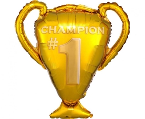 Balon foliowy Puchar Gold trophy XL