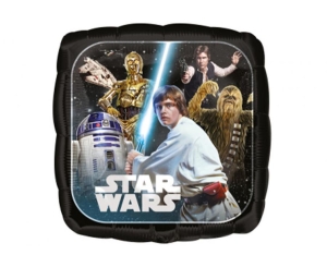 Balon foliowy Star Wars Classic kwadratowy 18 cali