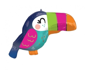 Balon foliowy Tropikalny Tukan 68 cm x 38 cm