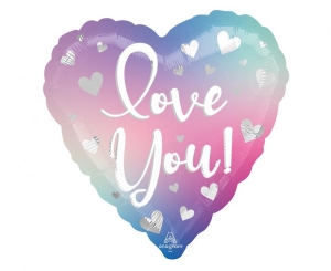 Balon foliowy Love You ombre
