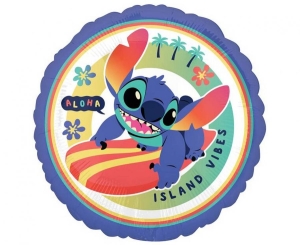 Balon foliowy Stitch Disney okrągły 18 cali