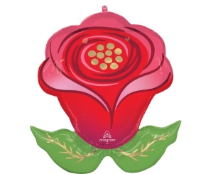 Balon foliowy KWIAT R?A ROSE 73 cm x 76 cm