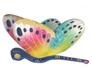 Balon foliowy vibrant flutters dragonfly