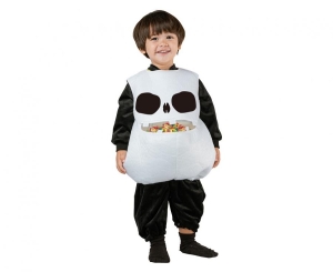 Strój dla dzieci Biała Czaszka (bluzka) rozm. 92/104 cm