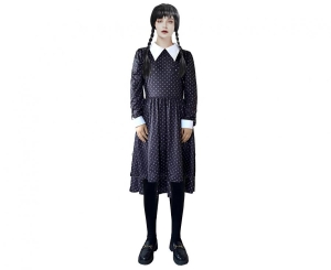 Strój dla dorosłych Gotycka Uczennica (sukienka) rozm. M