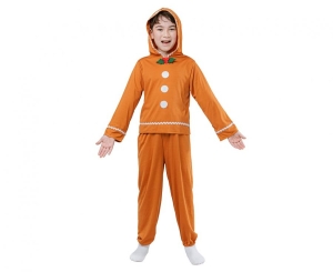 Strój dla dzieci Mały Piernik (bluzka z kapturem spodnie) rozm. 120/130 cm