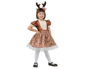 Strój dla dzieci Jelonek (opaska sukienka) rozm. 92/104 cm