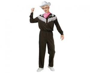 Strój dla dorosłych Kowboj (kapelusz szalik bluzka) rozm. 56