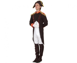 Strój dla dorosłych Napoleon (kapelusz płaszcz spodnie z nakładkami ) rozm.56