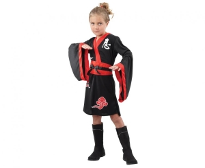 Strój dla dzieci Wojowniczka Ninja (sukienka pasek) rozm.110/120 cm