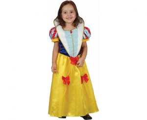 Strój dla dzieci Śnieżka (sukienka opaska) rozm. 92/104 cm