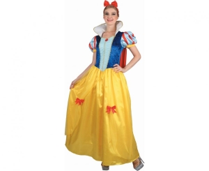 Strój dla dorosłych Królewna Śnieżka (opaska sukienka) rozm. S