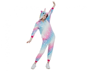 Strój dla dorosłych Jednorożec ( kombinezon z kapturem) rozm. S