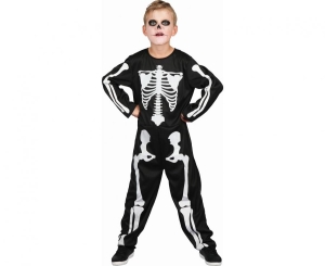 Strój dla dzieci Kościotrup (kombinezon) rozm. 110/120 cm