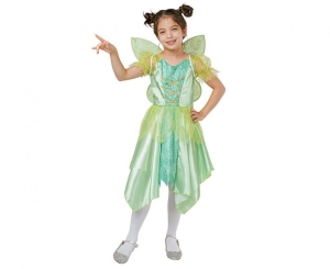 Strój dla dzieci Zielona Wróżka (sukienka skrzydła) rozm.120/130 cm