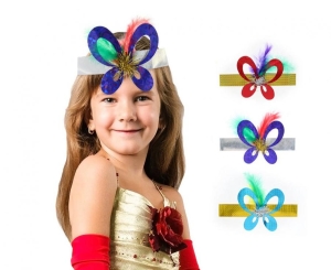 Tiara metalik 3 szt PBH