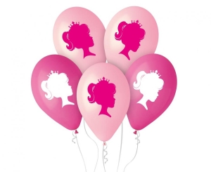Balony My Pink World - W Koronie 12 cali 30cm 5 szt