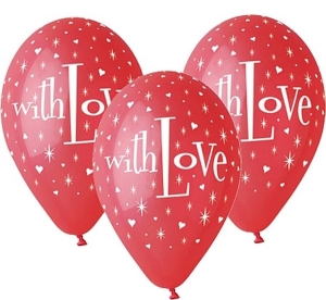 Balony With Love 12 cali 5 szt