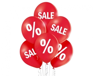 Balony Sale 12 cali 6 szt