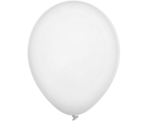 Balony pastel White 9 cali 100 szt Decomex