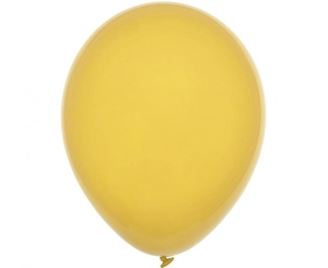 Balony pastel Golden Yellow 9 cali 100 szt Decomex