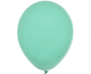 Balony pastel Matte Green 9 cali 100 szt Decomex