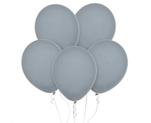 Balony pastel Grey 11 cali 100 szt Decomex