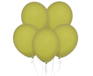 Balony pastel Olive 11 cali 100 szt Decomex