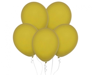 Balony pastel Mustard 11 cali 100 szt Decomex