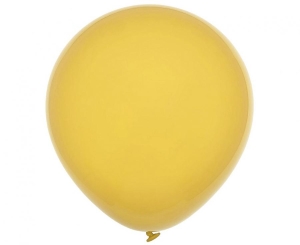 Balony pastel Golden Yellow 5 cali 100 szt Decomex