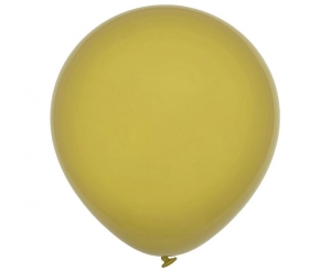 Balony pastel Mustard 5 cali 100 szt Decomex