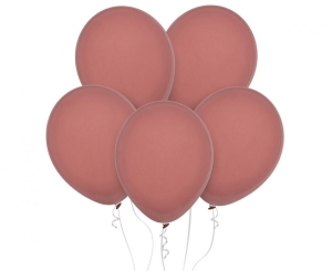 Balony pastel Rose Wood 18 cali 25 szt Decomex