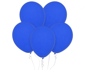 Balony pastel Royal Blue 18 cali 25 szt Decomex