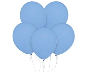 Balony pastel Sky Blue 18 cali 25 szt Decomex