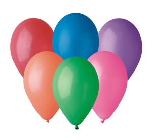 Balony A60 pastel 6 cali - różnokolorowe/ 1000 szt