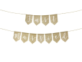 Baner weselny just married jutowy 155cm