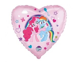 Balon foliowy My Little Pony Uścisk 18 cali