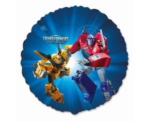 Balon foliowy Transformers Earthspark okrągły 18 cali