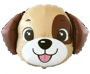 Balon foliowy Piesek głowa 24 cale