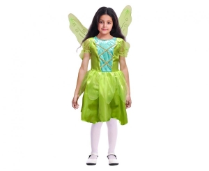 Strój dla dzieci Zielona Wróżka (sukienka skrzydła) rozm. 110/120 cm - 4 szt i 130/140 cm - 2 szt