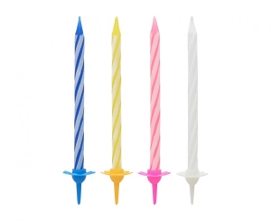 Świeczki urodzinowe - 6 cm 24 szt