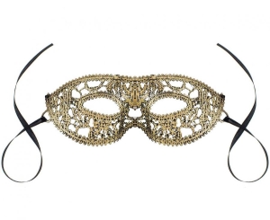 Maseczka ażurowa Złota Dama