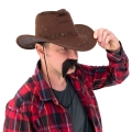 Kapelusz kowbojski brązowy – strój na Halloween