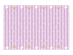 Obrus papierowy Koci Domek Gabi 180 cm x 120 cm